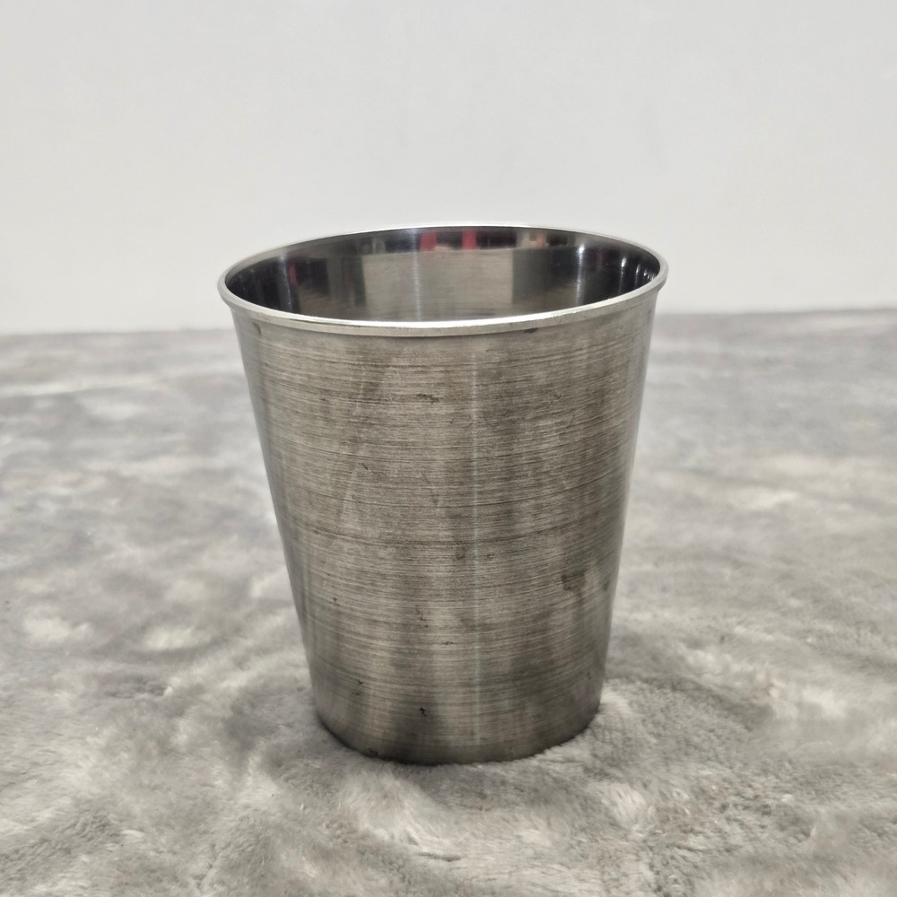 Vollrath 6847 Stainless Steel Tumbler Cup 3.25 Inch Silver Metal Made in USA
